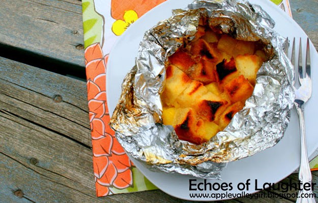 Campfire Cooking Recipes | Grilled Pineapple In Foil