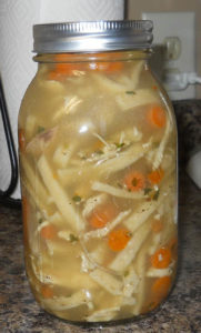 canning soup for survival, canning noodles, canning stews, canned noodles for preppers