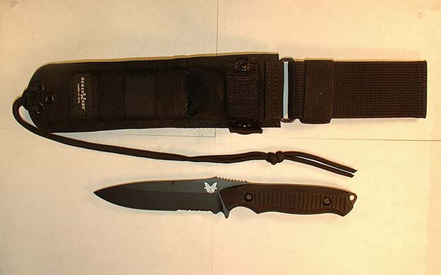 The Benchmade 140 Nimravus. Read more at http://survivallife.com/2015/10/12/benchmade-140-nimravus-review/