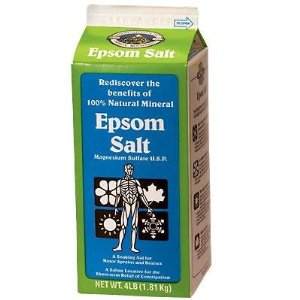 how to remove a splinter with epsom salt