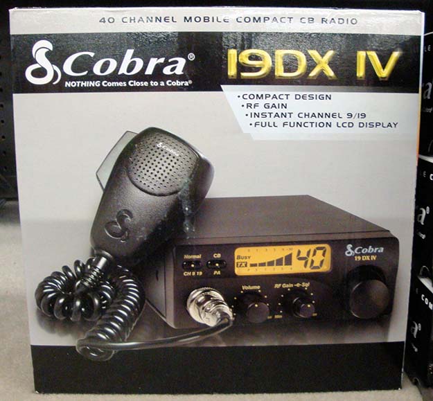 Figure 3 - Cobra 19 DX IV mobile CB transceiver | Emergency Radio Communication Plan For Disasters