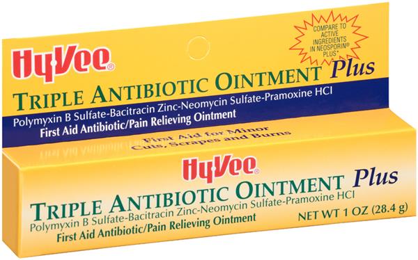 antibiotic ointment for first aid