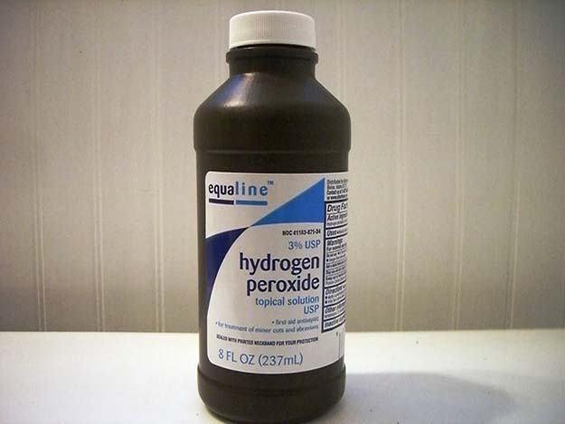 hydrogen peroxide first aid