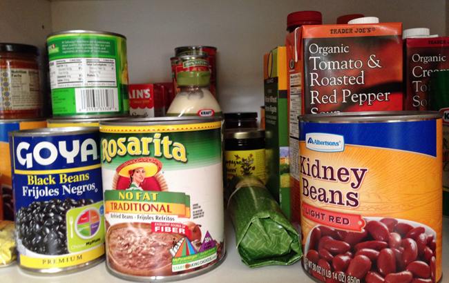 nonperishable food items list