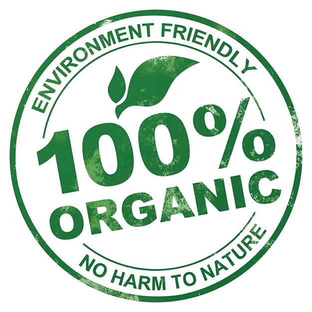 Logo for organic produce.