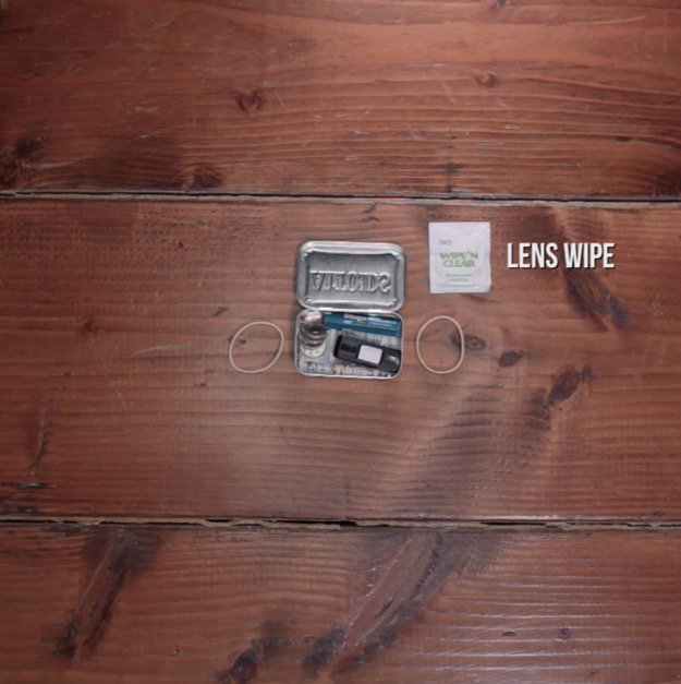 How to Make a Mini Urban Survival Kit Lens Wipe
