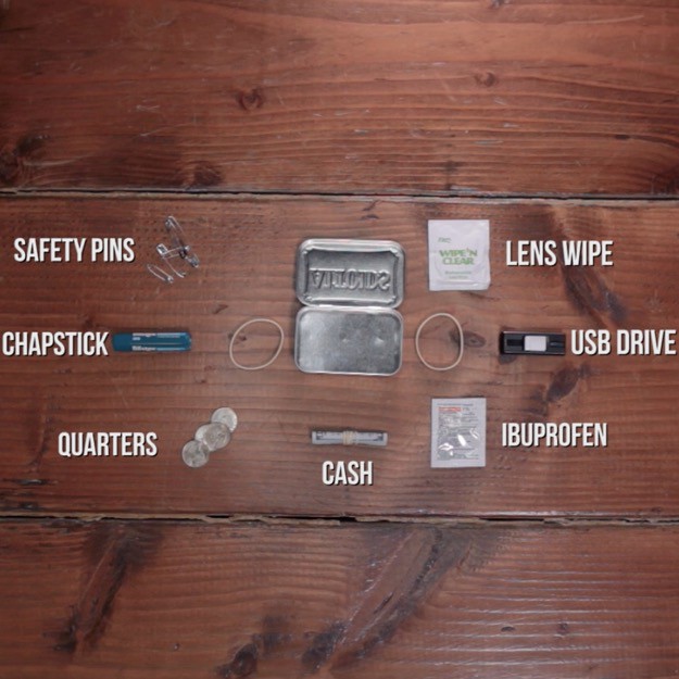 How to Make a Mini Urban Survival Kit Safety Pins