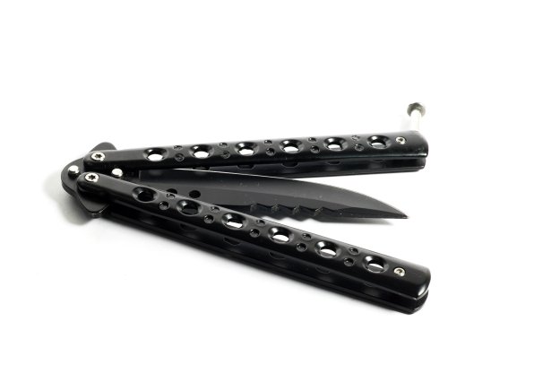 black-butterfly-knife Everything You'll Ever Need To Know About Butterfly Knives