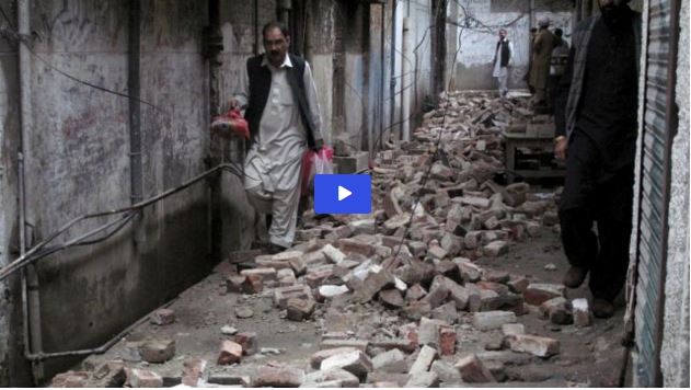 afghan earthquake destruction