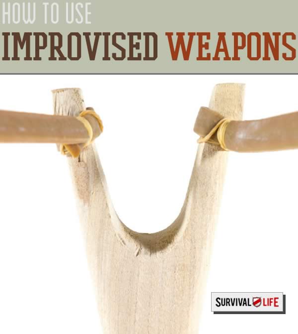 How to Make Use of Improvised Weapons | DIY homemade survival weapons tutorials at survivallife.com #diy #homemadeweapons #survivalweapons