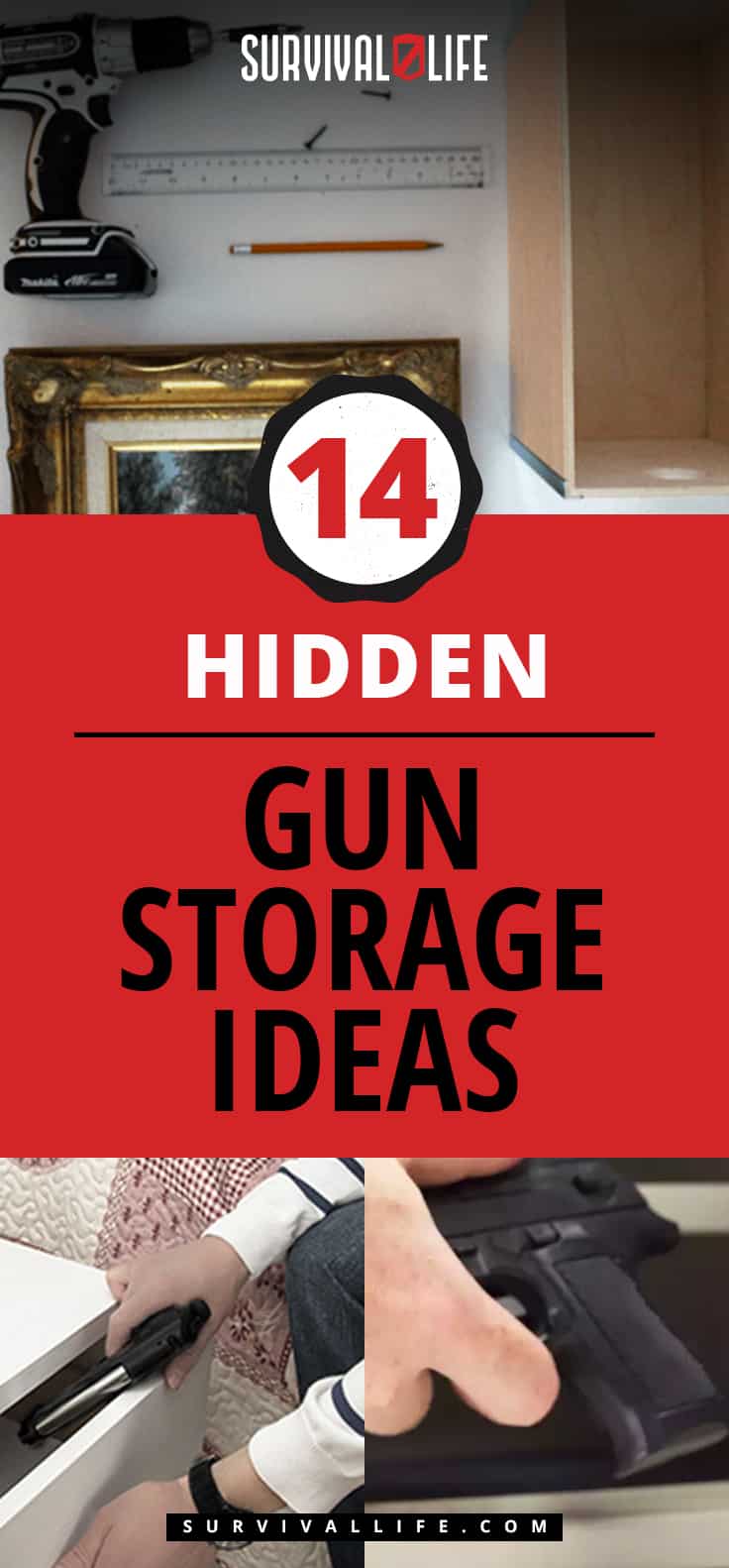 Hidden Gun Storage Ideas | https://guncarrier.com/hide-guns-part-3/