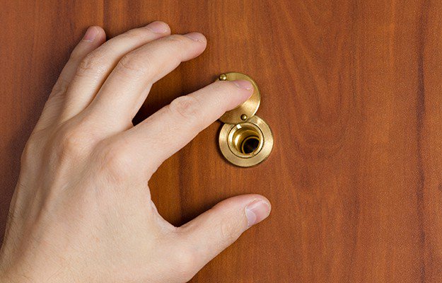 Don't Forget The Peephole | Home Defense | Safety Tips For Answering Your Door