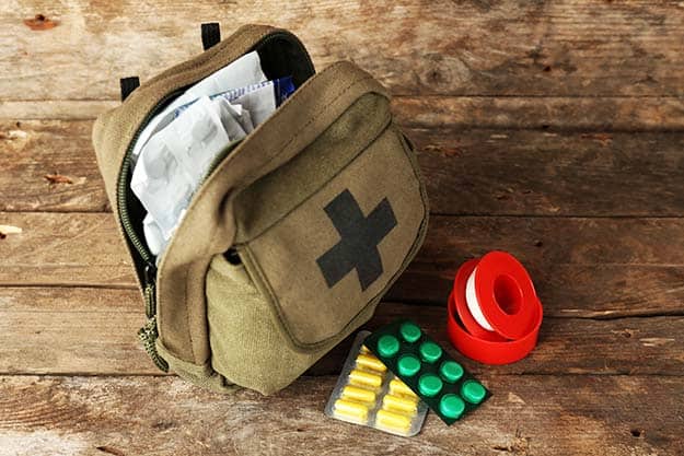 First Aid Kit | Trash Can Emergency Survival Kit List