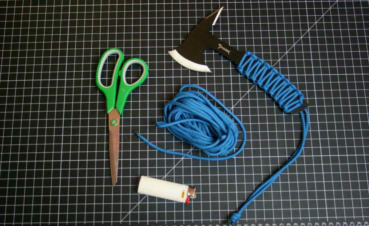 Paracord knife materials | Homemade Paracord Knife Grip | DIY Paracord Projects