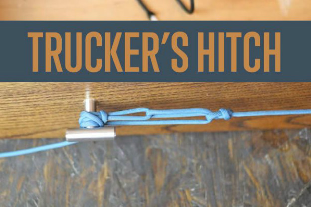 The Trucker's Hitch | Paracord Knots and Hitches | How To Make Paracord Hitches