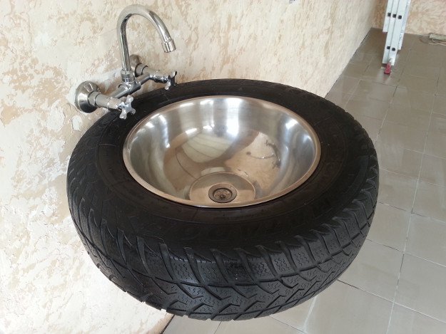 A Sink...That Is Also a Tire | Is Your Man Cave Badass Enough?