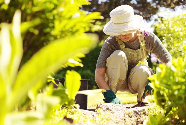 woman gardening under the sun | Homesteading and Sustainability: How To Become Self Reliant | homestead and survival cabin