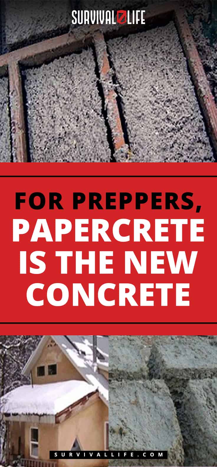 Papercrete | For Preppers, Papercrete Is the New Concrete