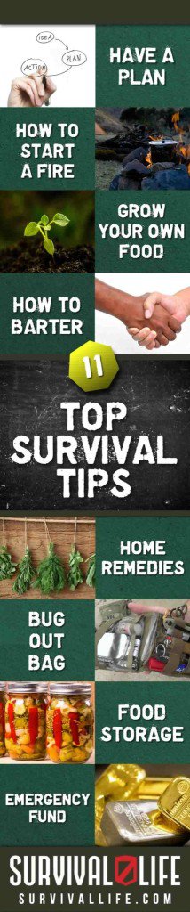 top survival tips
