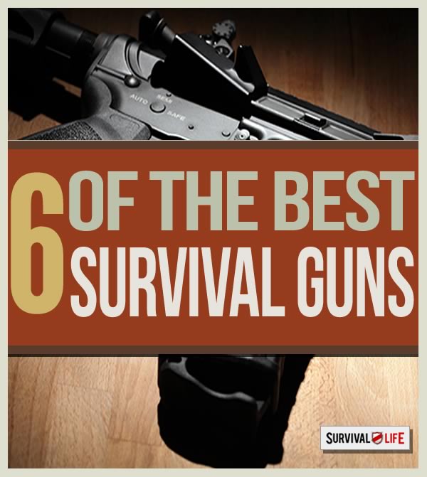 find the best survival weapons, combat rifles, handguns, and shooting supplies