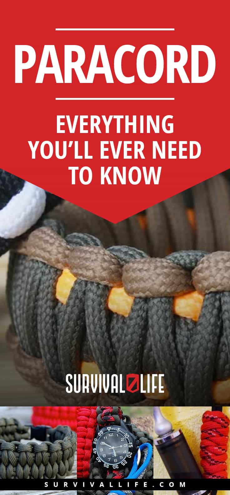  Paracord: Everything You'll Ever Need to Know|https://survivallife.com/all-about-paracord/