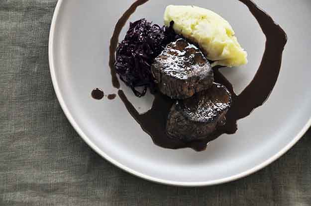Venison with Red Wine Chocolate Sauce | Unconventional Venison Recipes To Try This Hunting Season