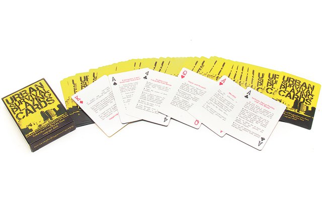 Urban Survival Playing Cards | Stocking Stuffers for the Preppers in Your Life