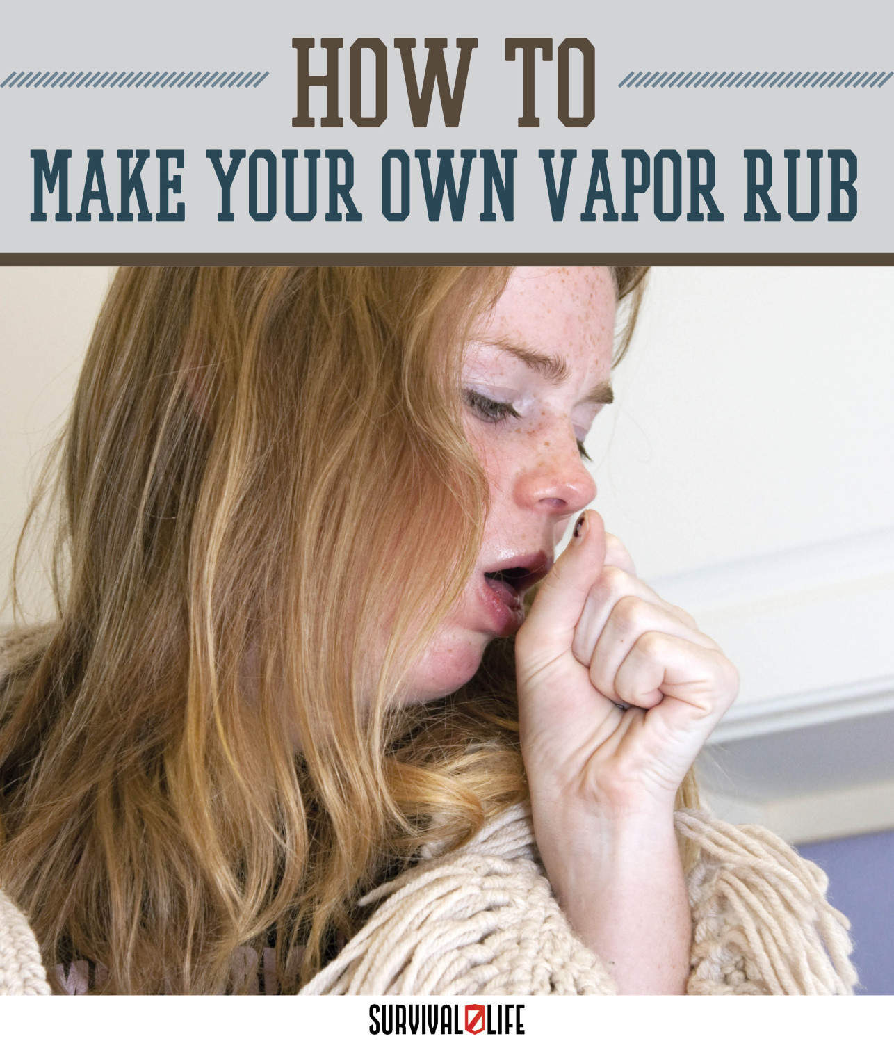 DIY Vapor Rub for Cough and Congestion by Survival Life at http://survivallife.com/2015/05/13/diy-healing-vapor-rub/