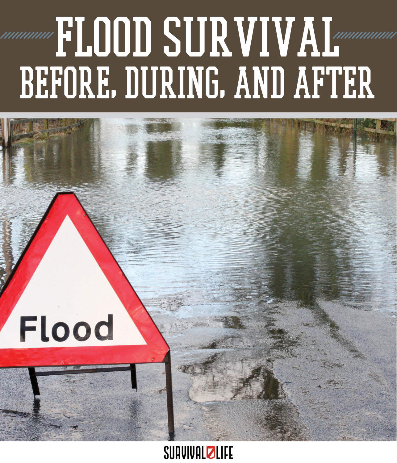 Infographic | Flood Survival Tips | How To Survive Before, During, And After A Flood