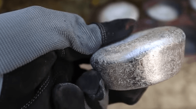aluminum muffin | how to melt aluminum