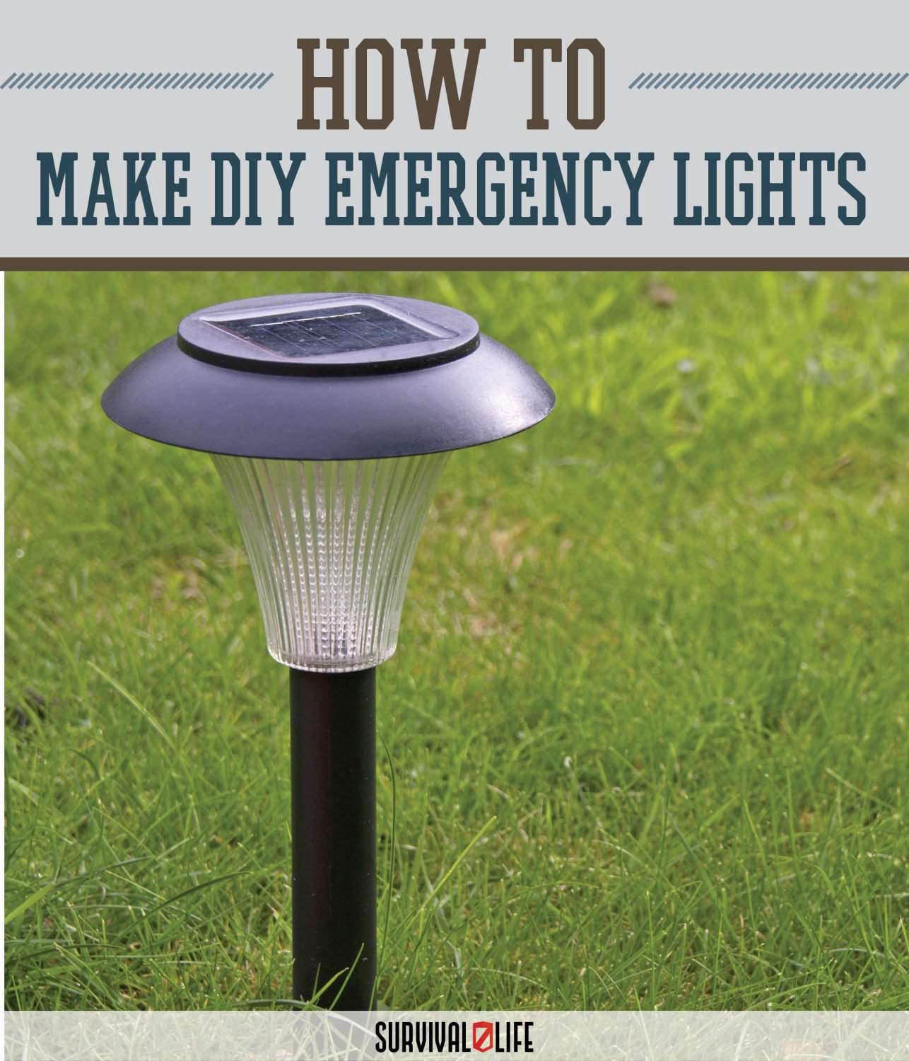 diy emergency solar lights