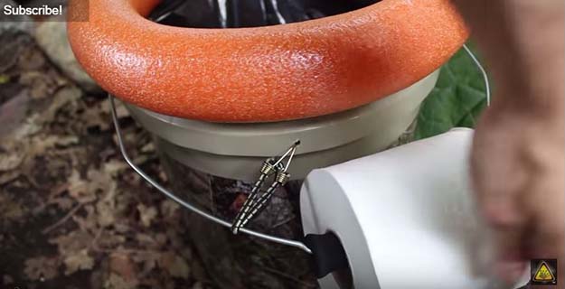Step 7. Make Foam Padding to Sit On | VIDEO TUTORIAL: DIY Outdoor Toilet