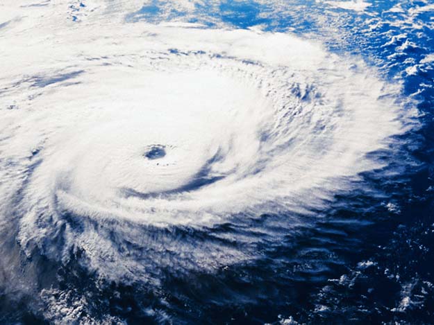 1985 --- Typhoon Pat --- Image by © Royalty-Free/Corbis