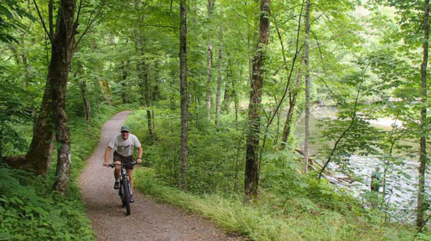 See the sights and wildlife on a bicycle on your Smoky Mountains camping vacation. Via roadslesstraveled.us