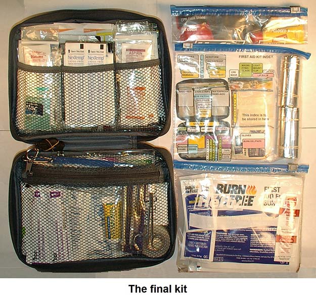 complete first aid kit