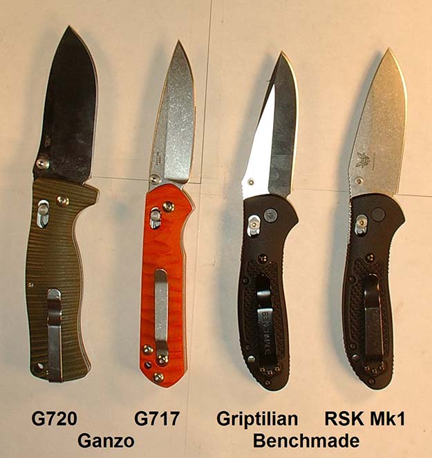 Ganzo Griptilian knives