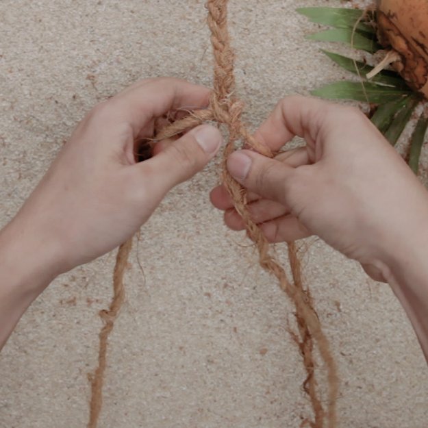 Three-String Braid | DIY Cordage | How to Make Your Own Coconut Rope