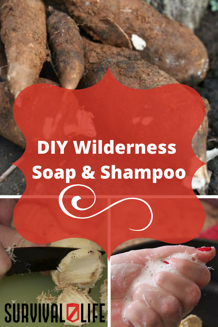 DIY Wilderness Soap Shampoo