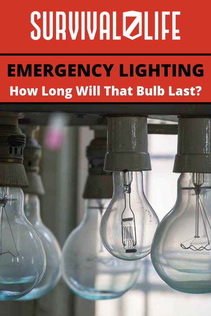 Placard | Emergency Lighting | How Long Will That Bulb Last? | Home Emergency Lights
