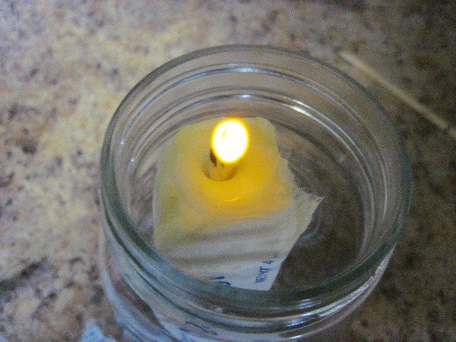 diy butter candle 6