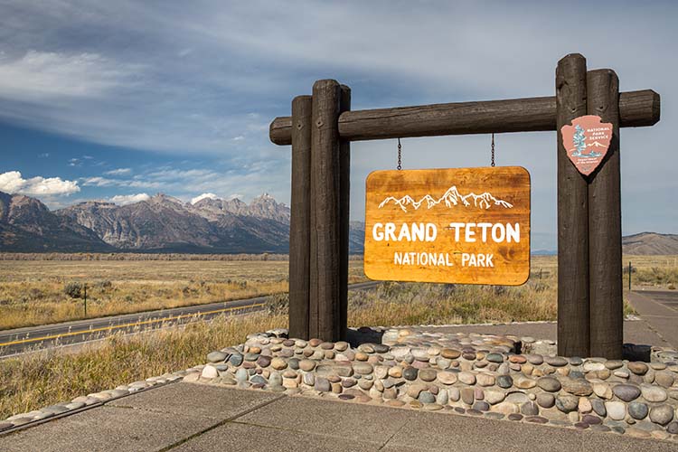 grand teton national park entrance