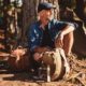 portrait senior man sitting under tree | Wilderness DIY: How to Make Your Own Bushcraft Camp Chair | featured