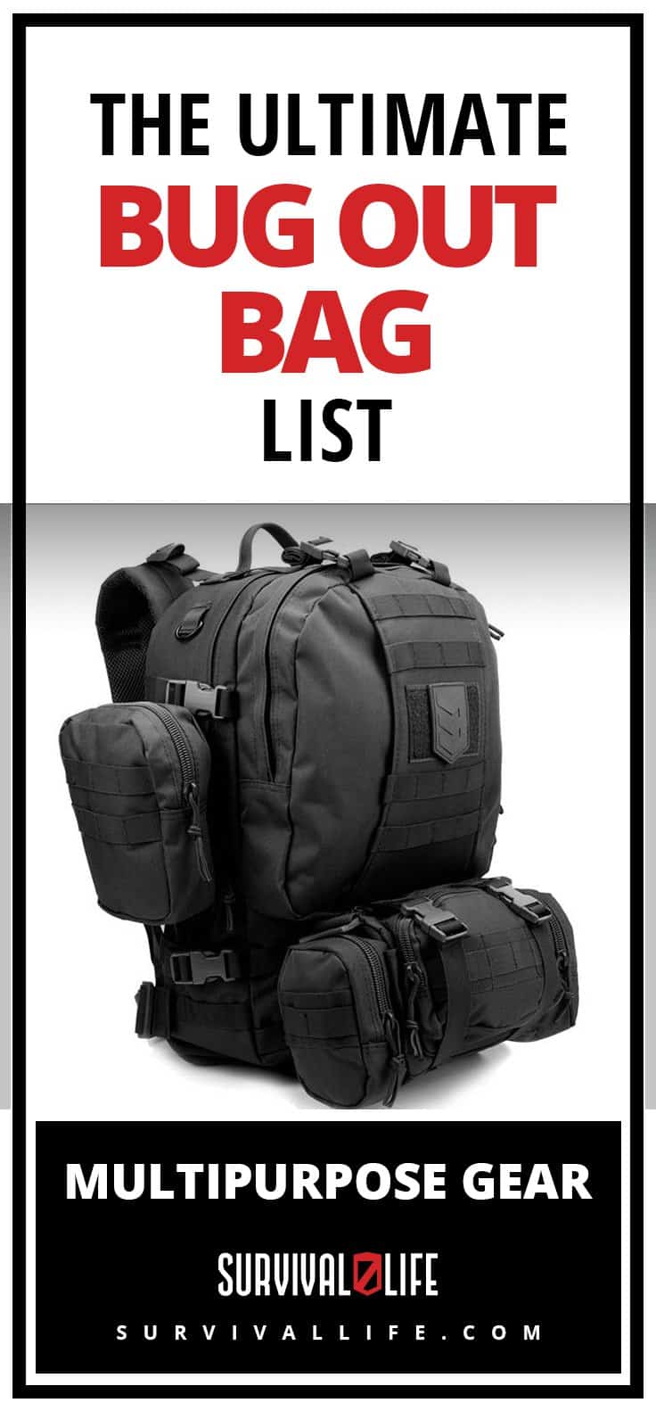 Bug Out Bug | The Ultimate Bug Out Bag List: Multipurpose Gear
