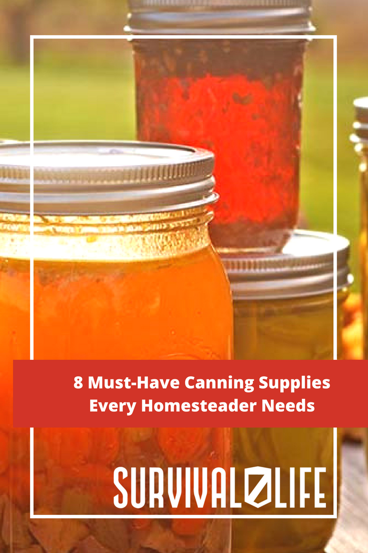 Check out 8 Must-Have Canning Supplies Every Homesteader Needs at https://survivallife.com/8-canning-supplies/