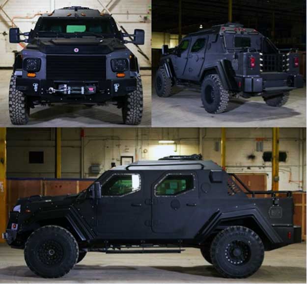 Gurkha Armored Tactical Vehicle | Brutal and Beastly: BADASS Bug Out Vehicles