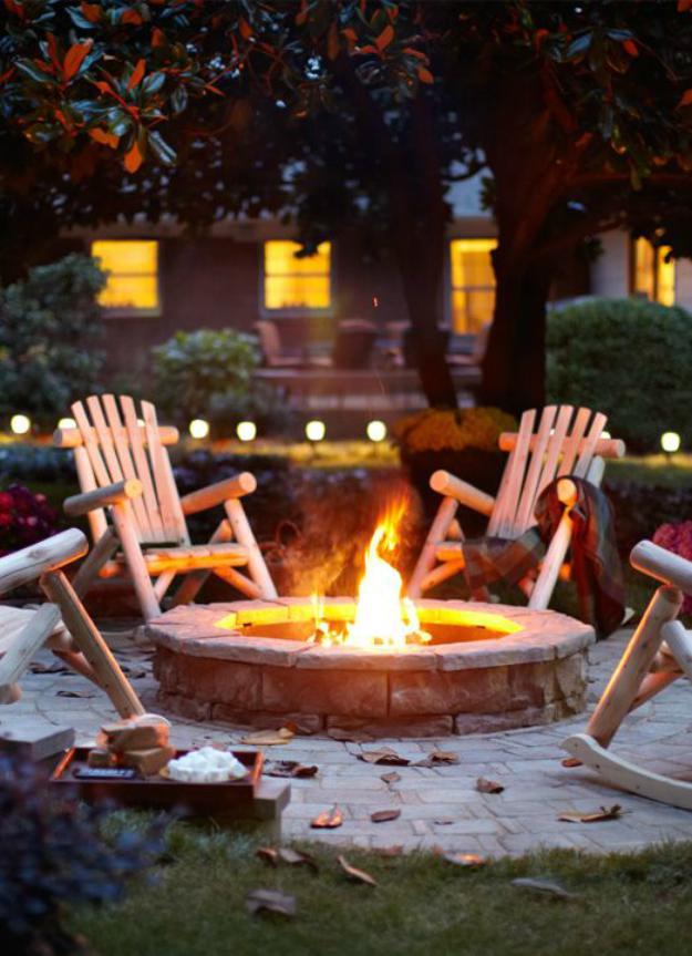 DIY Outdoor Fire Pit | Summer Projects to Do Before It's Too Late