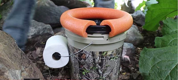 DIY Outdoor Toilet | 29 YouTube Survival Skills Videos That You Can Learn At Home