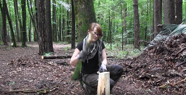 How to Split Wood of any Size with Ease | 29 YouTube Survival Skills Videos That You Can Learn At Home