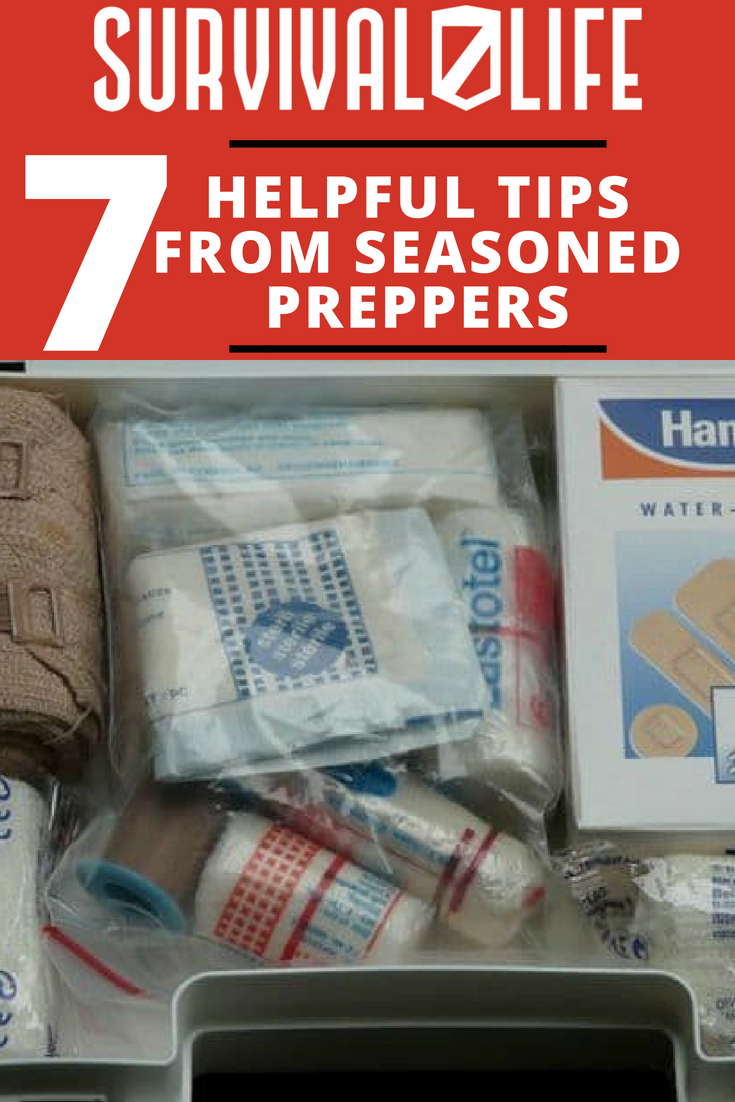 Check out 7 Helpful Tips from Seasoned Preppers at https://survivallife.com/7-helpful-tips-from-seasoned-preppers/
