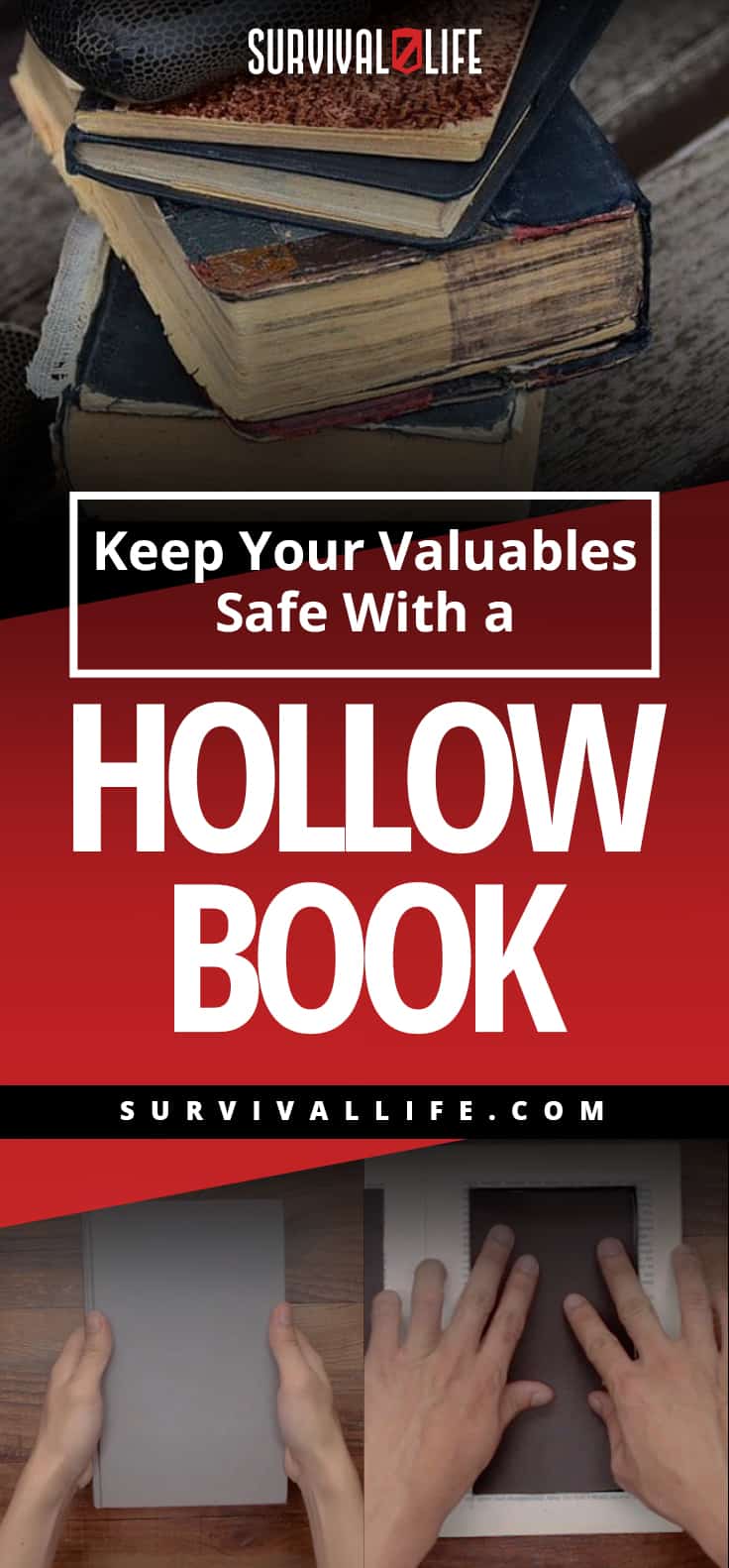 Keep Your Valuables Safe With a Hollow Book